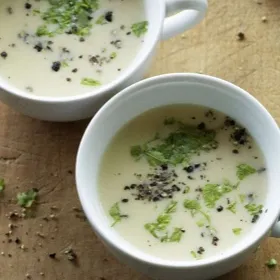 Soupe Au Céleri Et Au Jus De Pomme